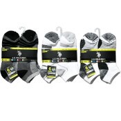 Wholesale - 6pk SIZE 6-12 MEN LOW CUT CUSHION SOCKS 3-ASST C/P 48, UPC: 662239070003